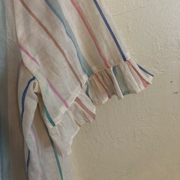 Madewell Bell Flutter Sleeve Shirt - Picture 3 of 3